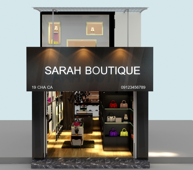 Thiết kế shop chuyên nghiệp dành riêng cho những mặt hàng độc và lạ Sarah_boutique4